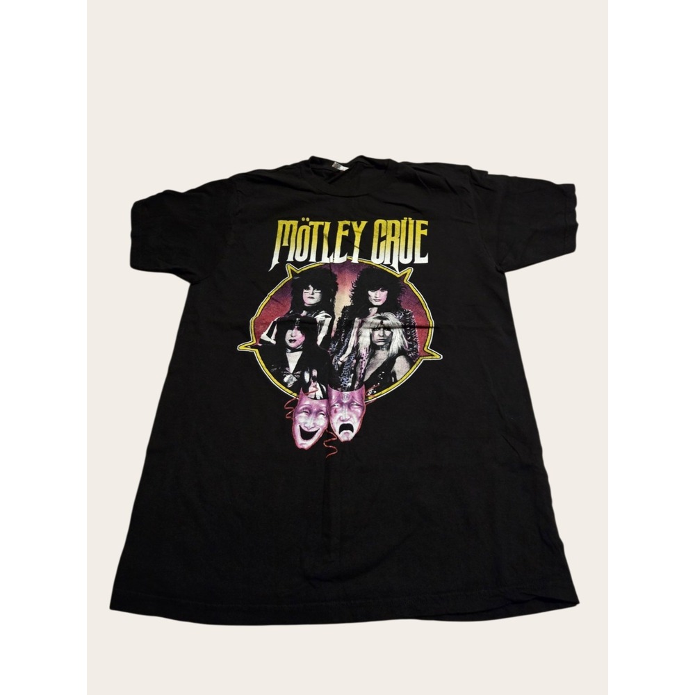 Motley Crue Theater of Pain Album Promo T Shirt Men's Medium